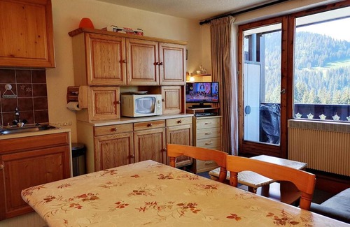 Notre-Dame-de-Bellecombe Apartamento | Studio cabine fonctionnel pour 6 pers. au pied des pistes - Parking inclus - FR-1-595-5