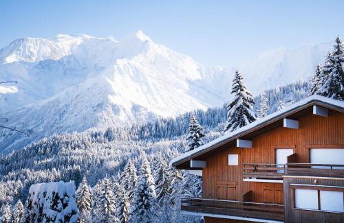 Saint-Gervais-les-Bains Apartamento | Studio cabine Au Loup Blanc avec vue Mont Blanc