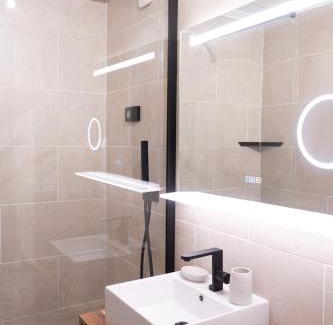 Saint-Gervais-les-Bains Apartamento | Studio cabine Au Loup Blanc avec vue Mont Blanc