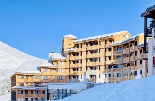 Belle Plagne Apartamento | Studio cabine avec balcon, piscine, spa, animaux admis, accès direct pistes - Belle Plagne - FR-1-181-2825