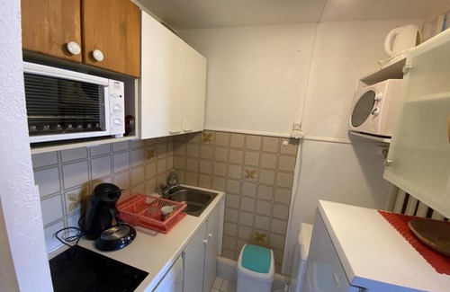 Capbreton Apartamento | Studio cabine à 200m de la plage avec piscine, tennis et parking privé - FR-1-413-203