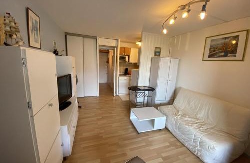 Capbreton Apartamento | Studio cabine à 200m de la plage avec piscine, tennis et parking privé - FR-1-413-203