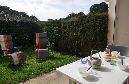 Carnac Apartamento | Studio cabine à 50m de la plage avec terrasse et parking, Carnac - FR-1-477-119