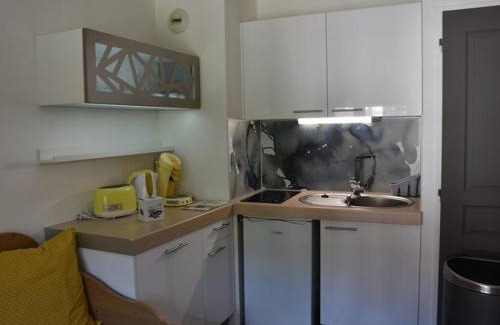 Montgenevre Apartamento | Studio Cabine à Montgenèvre - Face aux Pistes, Wifi, Animaux Acceptés - FR-1-266-131