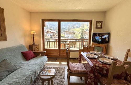 Praz-sur-Arly Apartamento | Studio Cabine à Praz-Sur-Arly - 4 pers, Parking, Proche Centre et Pistes - FR-1-603-32
