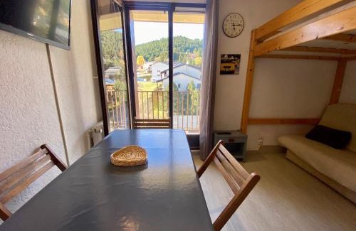 Les Angles Apartamento | Studio cabine 21m², 5 pers, balcon, animaux admis, parking, proche commerces - FR-1-758-28