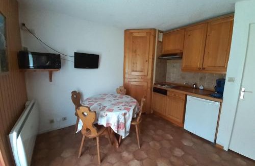 Valloire Apartamento | Studio cabine 4 pers exposé Est, animaux acceptés, près des pistes! - FR-1-263-66