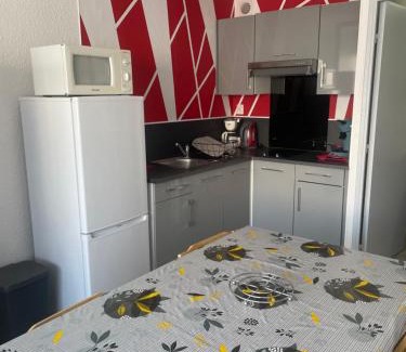 Port Rive Gauche Apartamento | Studio cabine 4 pers, plage du Grazel
