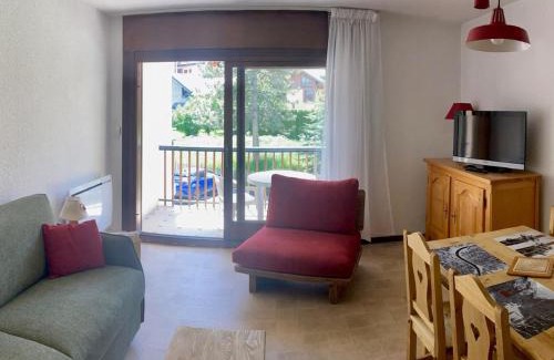 Valloire Apartamento | *Studio cabine 4 pers, sud, proche télécabine Crêt de la Brive, centre Valloire* - FR-1-263-19