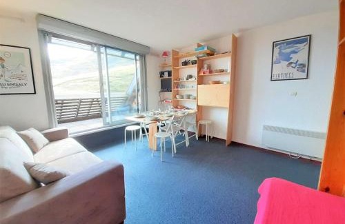 Piau Engaly Apartamento | Studio Cabine 6 Pers. avec TV, Lave-Vaisselle et Casier à Ski - Aragnouet - FR-1-457-320
