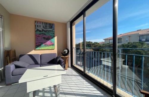 Argeles-sur-Mer Apartamento | Studio Cabine au Port d'Argelès - Loggia, Parking Privé, Ascenseur - FR-1-309-416