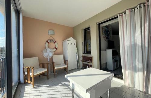 Argeles-sur-Mer Apartamento | Studio Cabine au Port d'Argelès - Loggia, Parking Privé, Ascenseur - FR-1-309-416