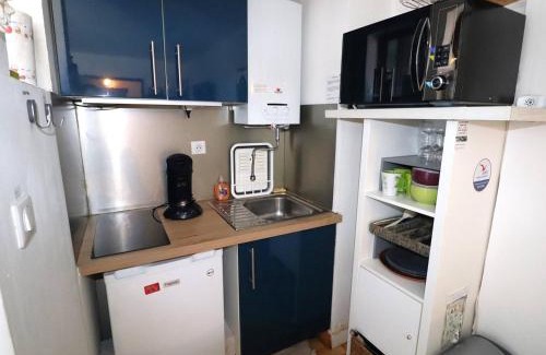 La Petite Motte Apartamento | Studio cabine avec parking, proche plage et commerces - FR-1-682-11