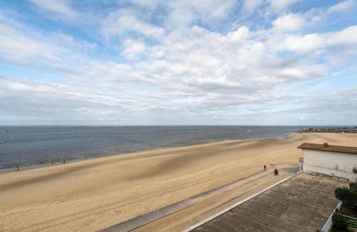 Arcachon Apartamento | Studio cabine avec balcon, parking privé, accès direct plage, proche centre ville - FR-1-319-44
