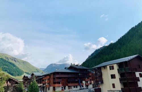 Val-d'Isere Apartamento | Studio cabine avec mezzanine à 300m du centre et 450m des pistes à Val d'Isère - FR-1-411-61