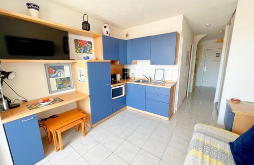 Sete Apartamento | Studio cabine avec piscine à Sète - FR-1-338-414