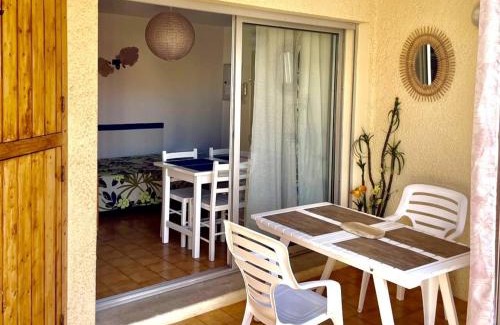 Marseillan Plage Apartamento | Studio cabine avec terrasse, 4 couchages, parking privé - Marseillan - FR-1-326-415