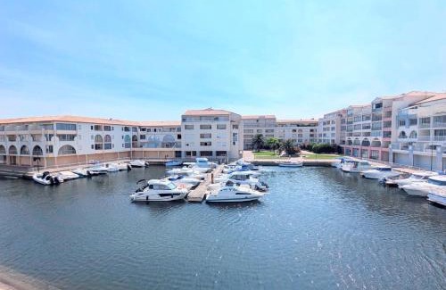 Sete Apartamento | Studio cabine Coté Marina, terrasse et clim, plage à pied