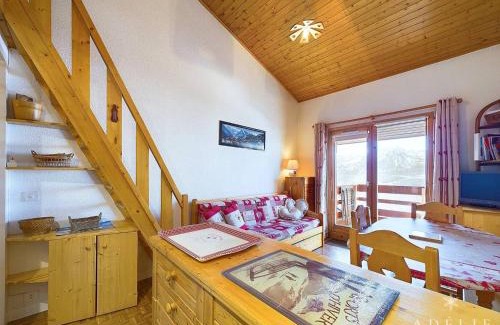 La Rosiere Apartamento | Studio Cabine et Mezzanine pour 4 pers à Montvalezan-La Rosière - FR-1-398-550