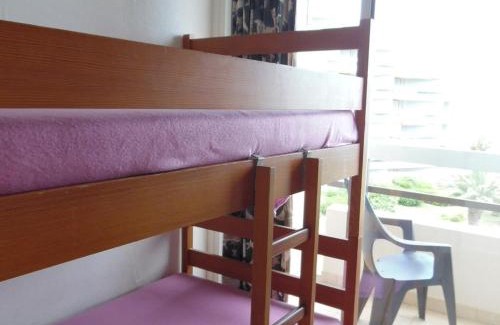La Cote Radieuse Apartamento | Studio cabine face mer avec parking privé, Canet-Plage - FR-1-750-69
