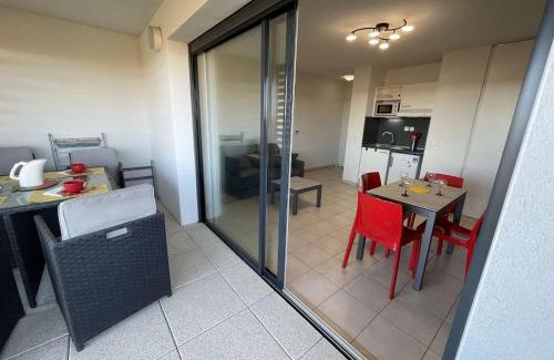 Le Grau-Du-Roi Apartamento | Studio cabine neuf avec terrasse proche plage et centre, parking privé inclus - FR-1-250-185