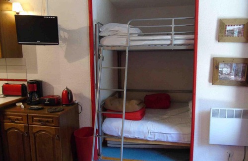 Valfrejus Apartamento | Studio cabine près télécabine, wifi, parking, 4 pers - FR-1-561-68