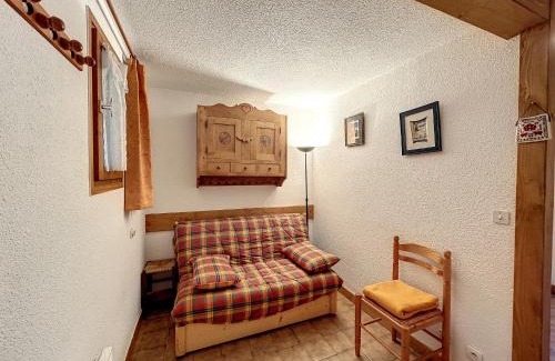 Combloux Apartamento | Studio cabine proche centre Combloux, 4 pers, balcon, parking - FR-1-560-53