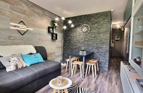 Plagne Centre Apartamento | Studio cabine rénové à Plagne Centre avec balcon et proche des pistes - FR-1-455-68