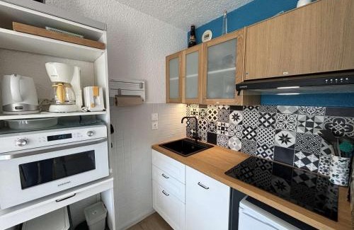 Auris Apartamento | Studio cabine rénové, 4 couchages, pied des pistes, parking, balcon sud - FR-1-297-160