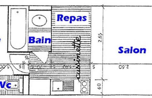 Les Saisies Apartamento | Studio cabine rénové 4 pers avec garage, Les Saisies - FR-1-293-180