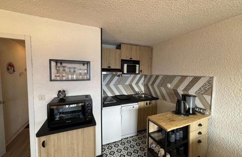 Auris Apartamento | Studio cabine rénové 4 pers, à 150m des pistes - Auris en Oisans - FR-1-297-6