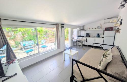 Aubagne Apartamento | Studio Calme avec Jardin entre Marseille & Cassis