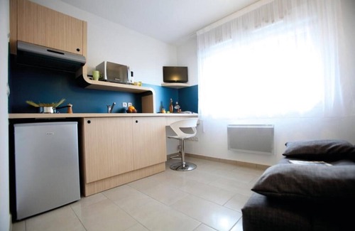 Les Arcades Apartamento | Studio Calme et Cosy Bien Équipé