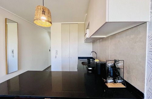 Nunoa Apartamento | Studio Castillo Velasco - Gym Laundry Parking Pool Wifi