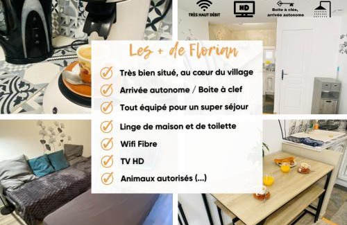 Soligny-la-Trappe Apartamento | Studio centre village Soligny la Trappe proche Mortagne au perche -Sanateflo -