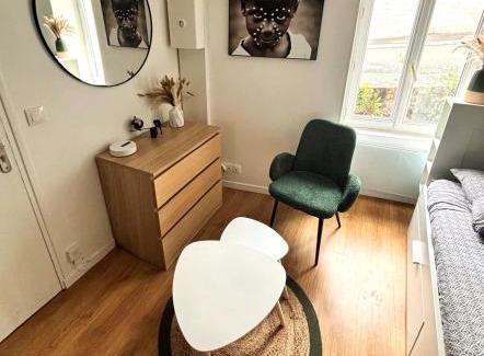 Vemars Apartamento | Studio Charme Cosy - Proxi CDG & Parc Astérix