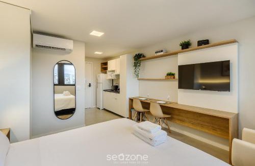 Rio Branco Apartamento | Studio Charmoso c/piscina em POA GRB0917