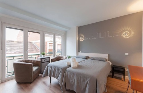 Atocha Apartamento | -***Studio City Centre-Atocha-Delicias-WiFi,A/C***