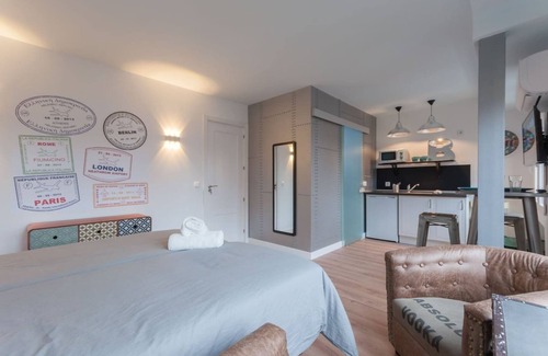 Atocha Apartamento | -***Studio City Centre-Atocha-Delicias-WiFi,A/C***