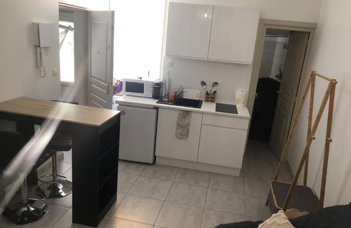 Cadereau Apartamento | Studio climatisé jardin de la fontaine