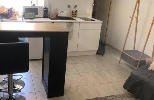 Cadereau Apartamento | Studio climatisé jardin de la fontaine