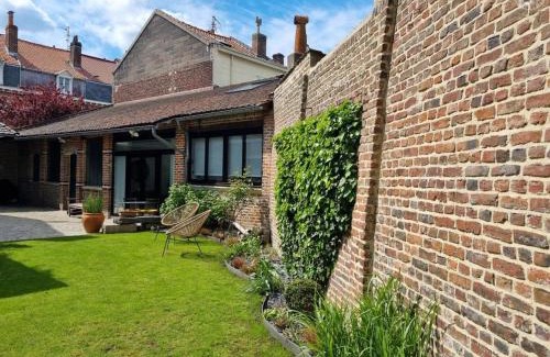 Saint-Andre-lez-Lille Apartamento | Studio cocooning près de Lille avec jardin, parking sécurisé et accès facile aux transports. - FR-1-510-215