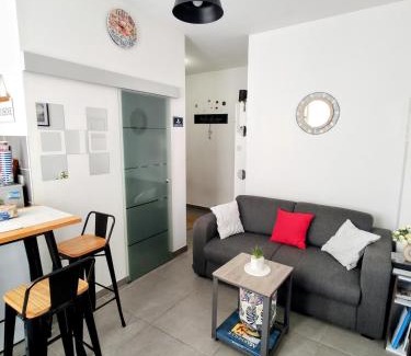Saint-Lambert Apartamento | Studio coin nuit, Entre plage et centre