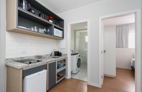 Civic Center Apartamento | Studio com 2 quartos e 2 Camas casal - SBO006
