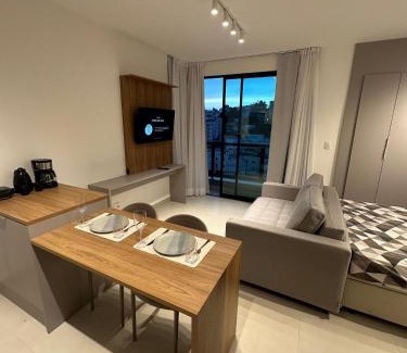 Alto dos Passos Apartamento | Studio com ar e varanda bairro São Mateus