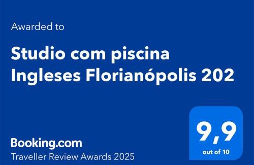 Ingleses Centro Apartamento | Studio com piscina Ingleses Florianópolis 202