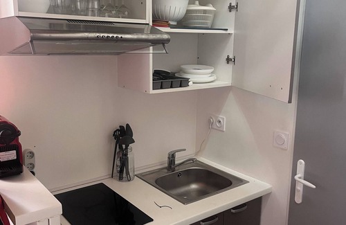 Les Poulettes Apartamento | Studio Comby, 2 pers - Gratte-Ciel, Villeurbanne