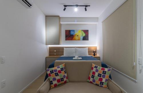 Sao Paulo Apartamento | Studio Completo a 3 min do Metrô Vila Madalena