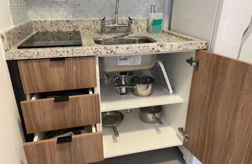 Vila Guarani Apartamento | Studio completo luxo novo 810