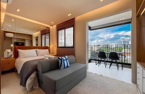Campo Belo Apartamento | Studio completo no Campo Belo!
